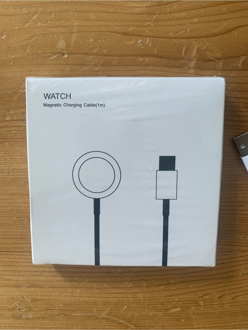 Magnetic Watch Charging Cable (Black)